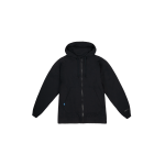 Men's Coastal Hoodie Full Zip - Black