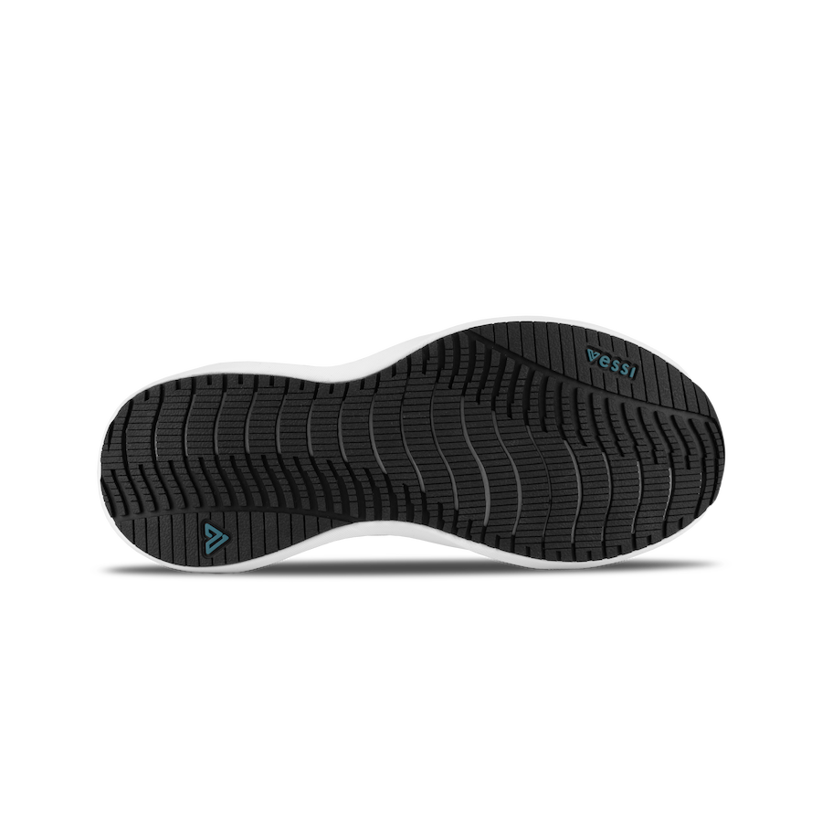 Women's Tidal Sneaker - Black on White - Image 3